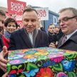 W pierwszą podróż w kampanii Andrzej Duda pojechał m.in. do Łowicza