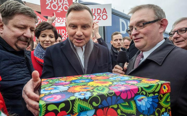 W pierwszą podróż w kampanii Andrzej Duda pojechał m.in. do Łowicza
