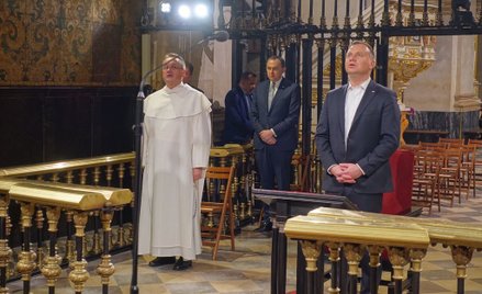 Andrzej Duda modlił się na Jasnej Górze