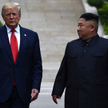 Donald Trump i Kim Dzong Un przekroczyli linię demarkacyjną będącą granicą pomiędzy obiema Koreami