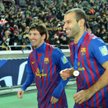 Lionel Messi i Javier Mascherano, obaj FC Barcelona