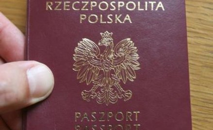 Paszport z odciskiem