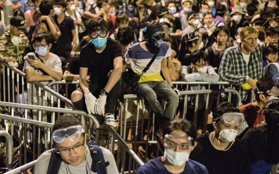 Mieszkańcy Hongkongu protestują od początku października