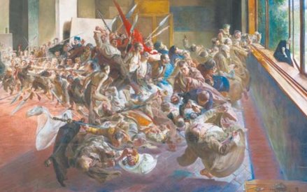 Jacek Malczewski (1854–1929) Melancholia, 1890–1894 olej, płótno; Fundacja im. Raczyńskich przy Muze