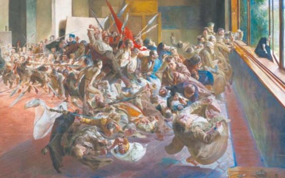 Jacek Malczewski (1854–1929) Melancholia, 1890–1894 olej, płótno; Fundacja im. Raczyńskich przy Muze