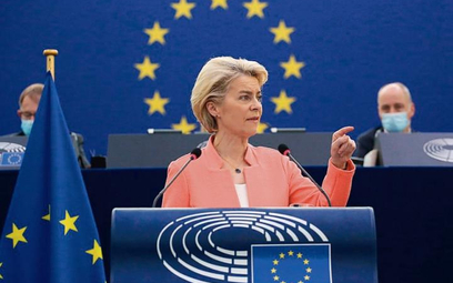 Przewodnicząca Komisji Europejskiej Ursula von der Leyen chce rozwiązania sporu z Polską