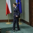 Minister finansów i gospodarki Andrzej Domański w Sejmie