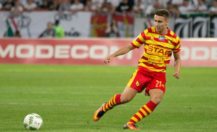 Przemysław Frankowski otworzył wynik meczu Jagiellonii z Wisłą