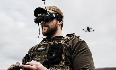 Ukraiński operator drona