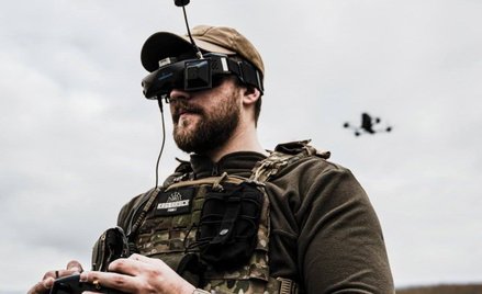 Ukraiński operator drona