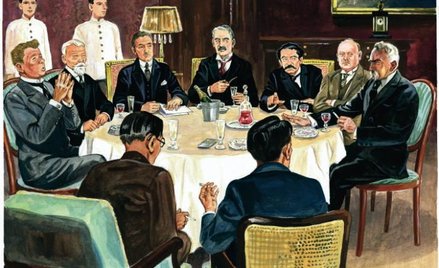 Genewa, koniec 1927 roku. Podczas spotkania w obecności przedstawicieli największych państw Ligi Nar