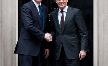 David Cameron i Donald Tusk