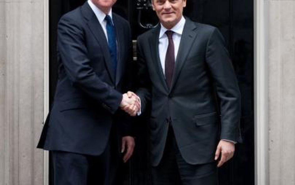 David Cameron i Donald Tusk