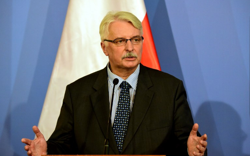 Waszczykowski: Spór wokół TK zdziwił Komisję Wenecką