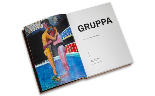 Obraz: Jarosław Modzelewski, Marek Sobczyk "Die Einsamkeit", 1984 na rozkładówce albumu