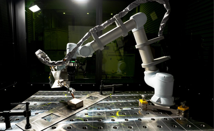 Zrobotyzowane spawanie laserowe — FANUCI Cobot Laser Welding System