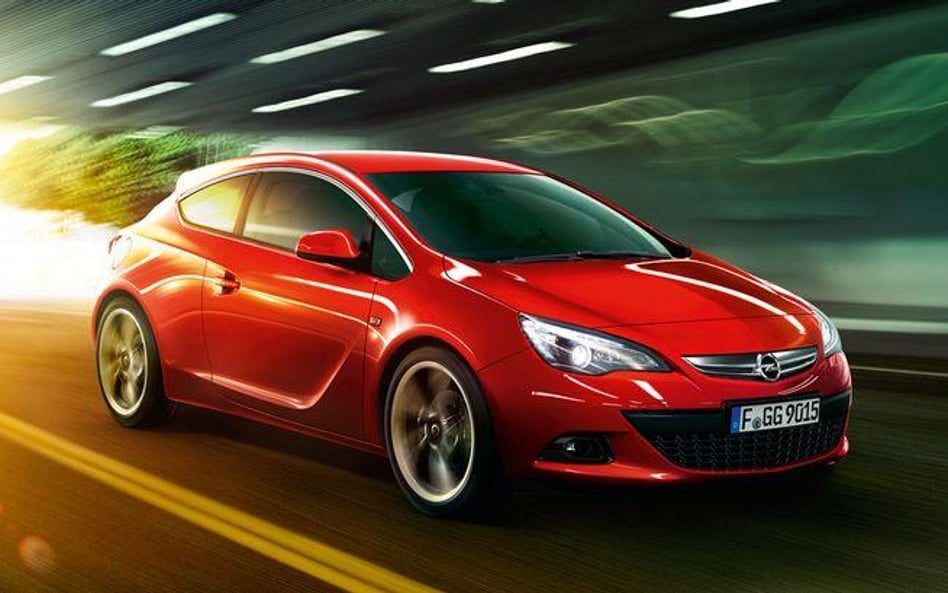 Opel Astra GTC z fabryki w Gliwicach