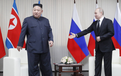 Spotkanie Władimira Putina z Kim Dzong Unem w 2019 roku we Władywostoku