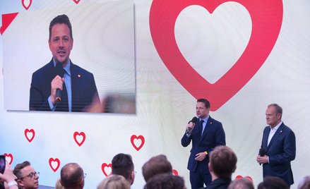 Rafał Trzaskowski i Donald Tusk