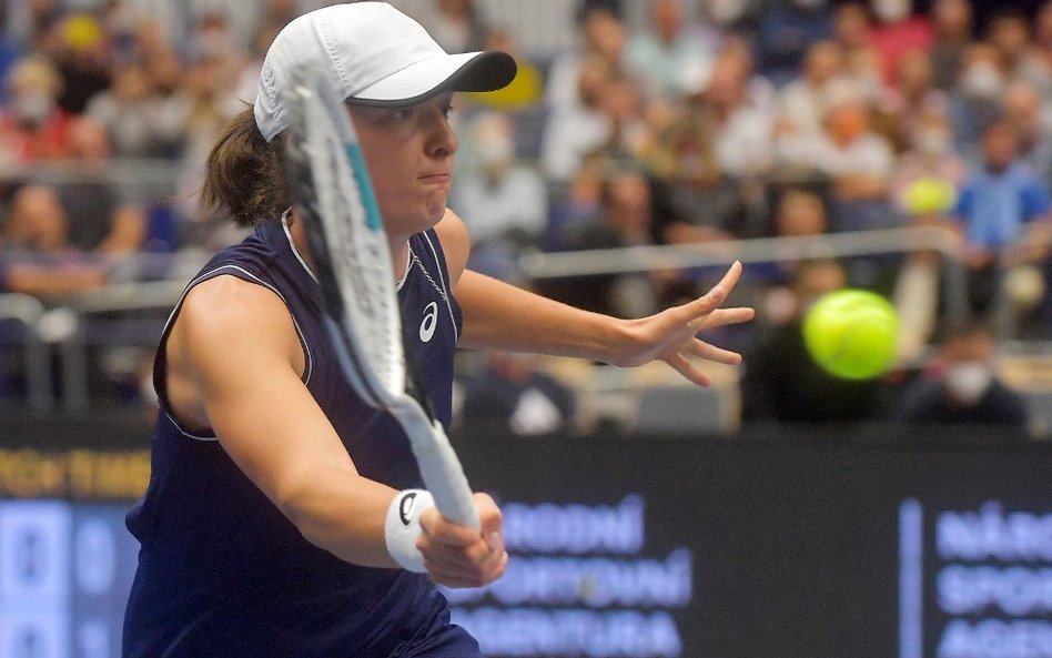 WTA 500 w Ostrawie: Porażka Świątek w półfinale