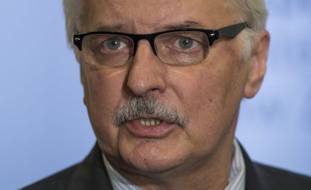 Minister spraw zagranicznych Witold Waszczykowski
