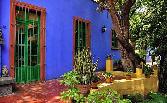 Casa Azul, dom Fridy Kahlo w Mexico City.