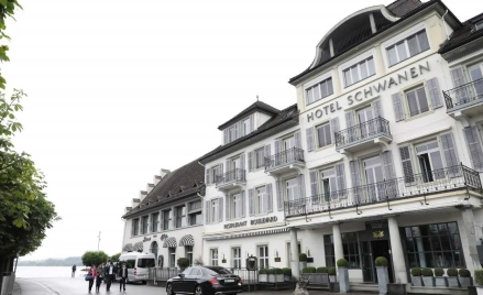 Hotel Szwanen w Rapperswilu, w którym ma mieć siedzibę oddział Instytutu Pileckiego
