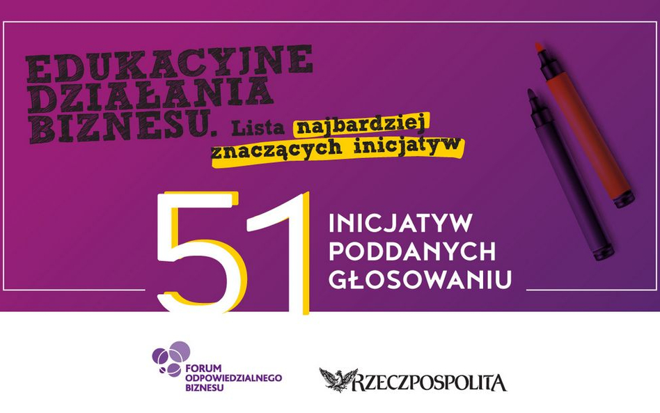 Internauci wybiorą projekty edukacyjne