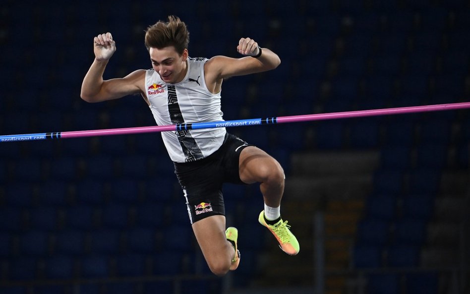 Skok o tyczce: Duplantis pobił rekord świata