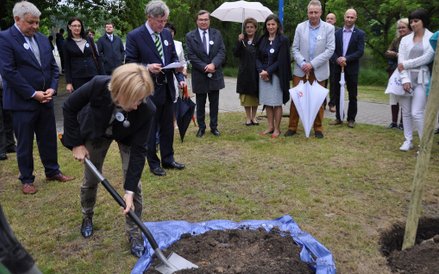 Rozpoczęcie projektu „Ogrody Polsko-Niemieckie” w Parku Skaryszewskim im. Ignacego Paderewskiego w W