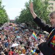 Szymon Niemiec na paradzie równości