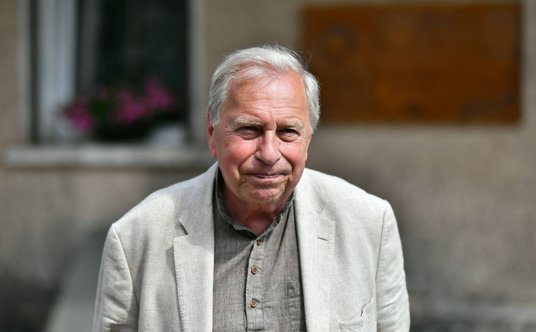 Jerzy Stuhr podczas festiwalu filmowego w Sokołowsku, czerwiec 2021 r.