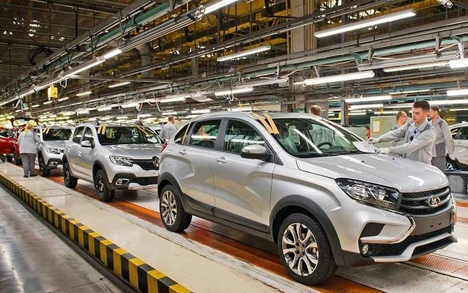 AvtoVAZ, producent Łady przerwa produkcję z powodu brakujących komponentów