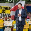 Hołownia: Prezydent Duda jako tonący brzydko się chwyta