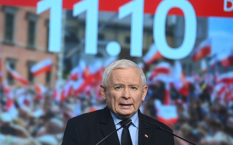 Prezes Prawa i Sprawiedliwości Jarosław Kaczyński