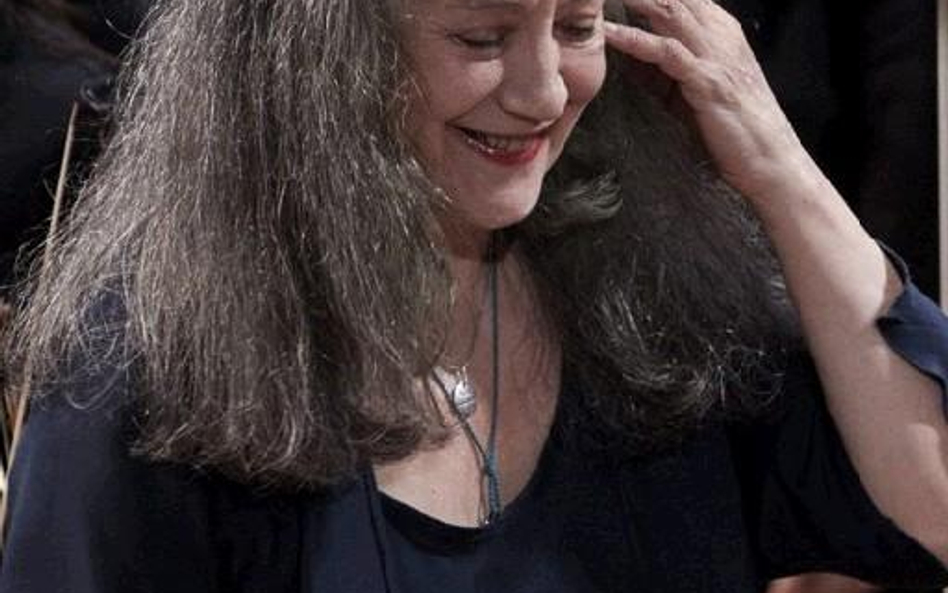 Martha Argerich, najwybitniejsza pianistka ostatniego półwiecza, ma wystąpić 28 sierpnia