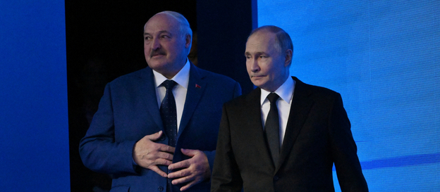 Aleksander Łukaszenko i Władimir Putin