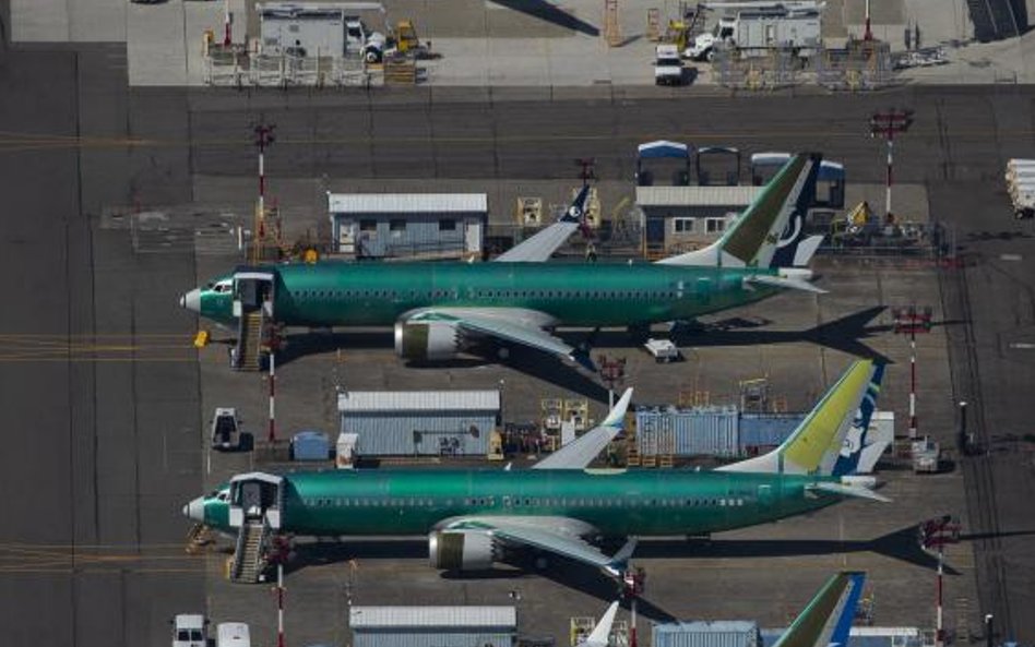 Samoloty Boeinga czekają na naprawę