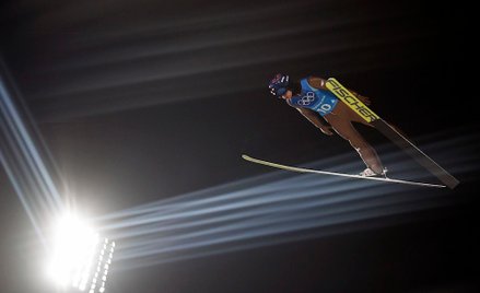 Kamil Stoch: pożegnalny lot w Pjongczangu