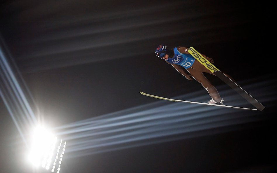 Kamil Stoch: pożegnalny lot w Pjongczangu