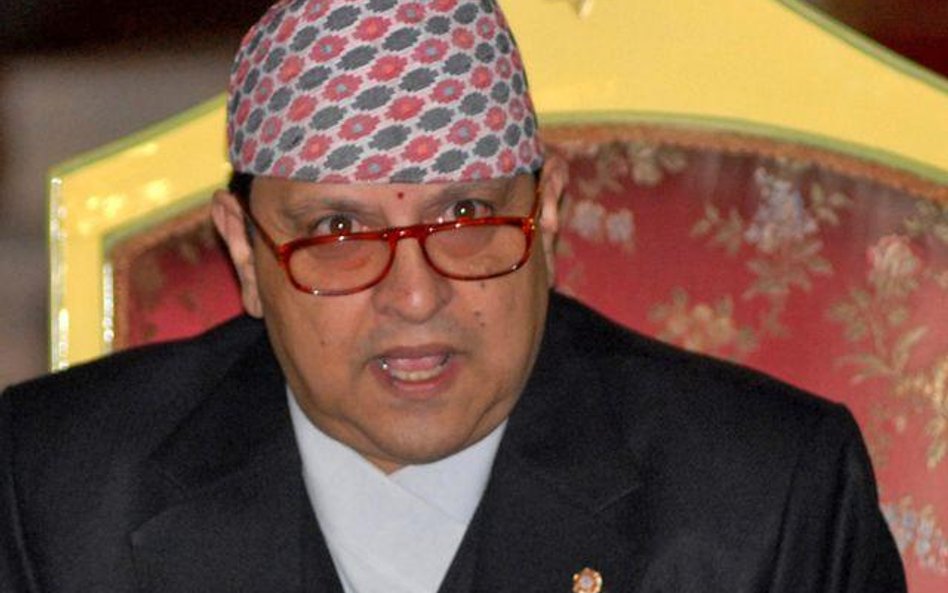 Obalony król Gyanendra