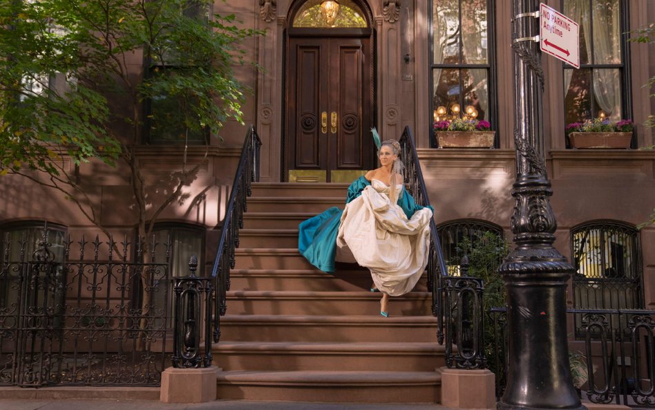 Dom Carrie Bradshaw z serialu "Seks w wielkim mieście" przy Perry Street 66 na Manhattanie.