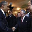 Lody zostały złamane: Barack Obama i Raul Castro, Panama, 11.04.2015