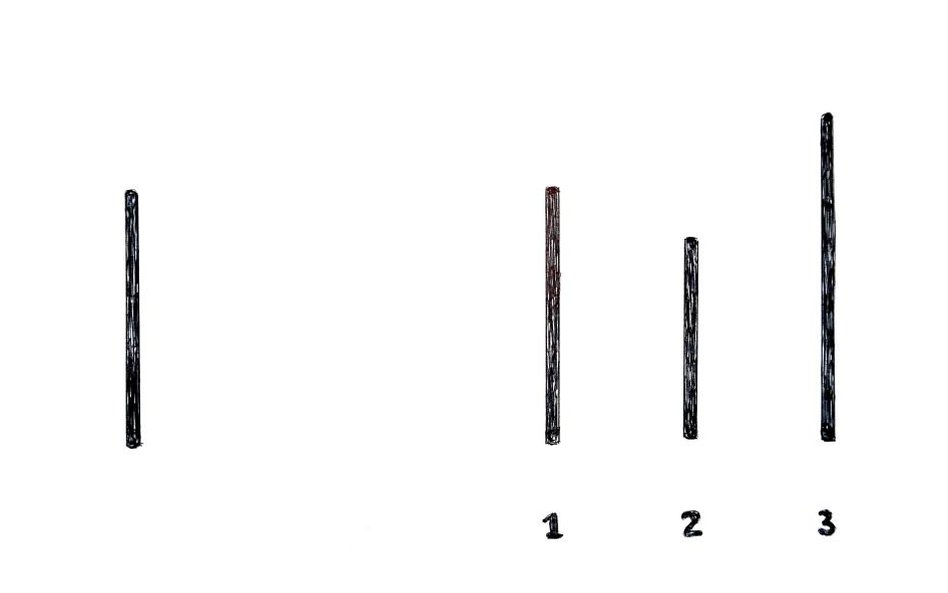 Anna Jermolaewa, Numer dwa (według Solomona Ascha), 2015, rzeźba z neonów, dzięki uprzejmości artyst