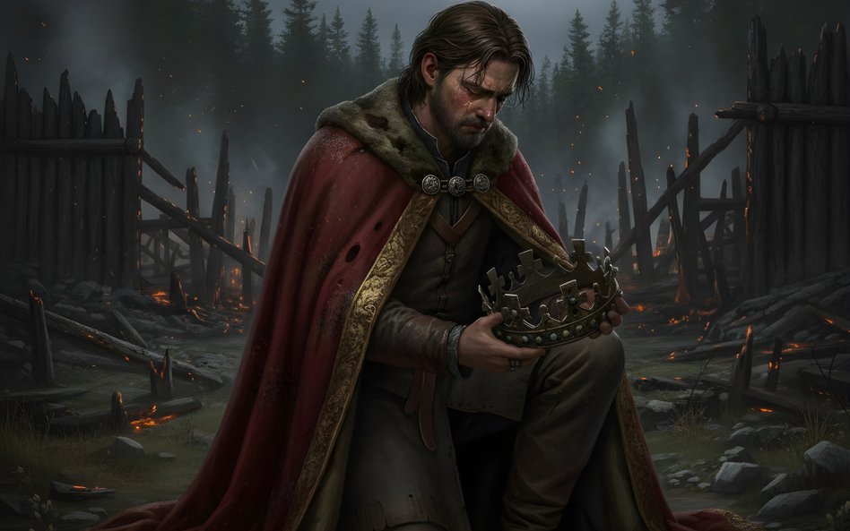 Mieszko II utracił swoje królestwo w wyniku najazdów cesarza Konrada II od zachodu i księcia kijowsk