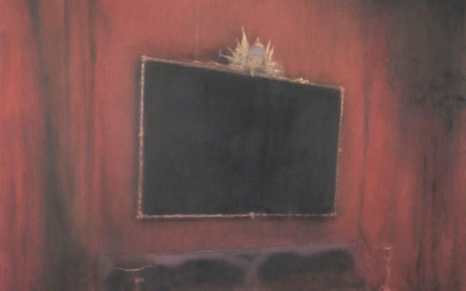 Łukasz Stokłosa, Palazzo Mocenigo, oil, canvas, 2017, 80 x 90 cm