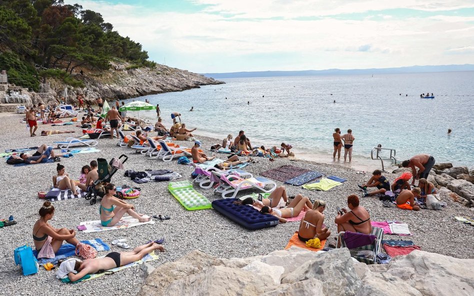 Chorwacja - przyjechało więcej turystów. Już prawie milion dziennie na plażach