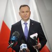Po wideokonferencji prezydent Andrzej Duda wygłosił oświadczenie dla mediów