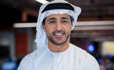 Dyrektor Departamentu Gospodarki i Turystyki Dubaju Issam Kazim przyjechał do Warszawy na spotkanie 