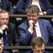 Byli posłowie PiS Maciej Wąsik (C-P) i Mariusz Kamiński (C-L)
